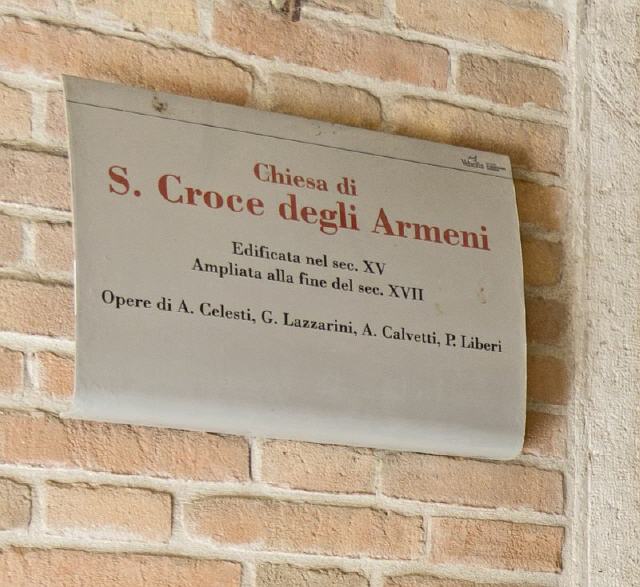 Venedig - Chiesa di Santa Croce degli Armeni