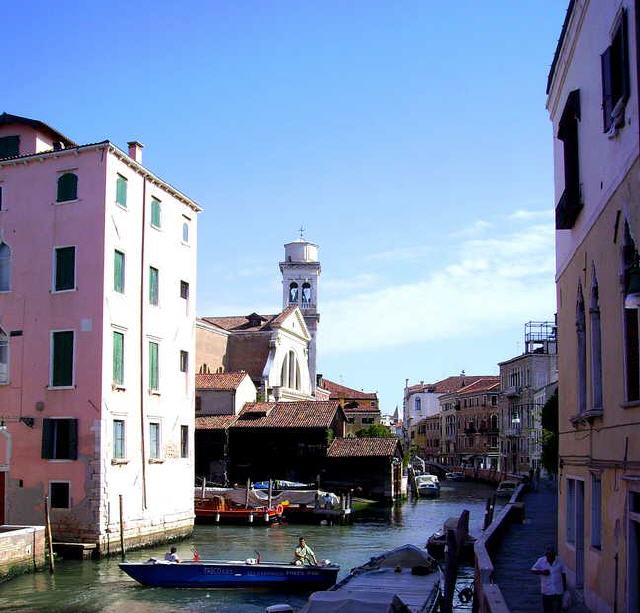 Venedig - Bootswerft San Trovaso