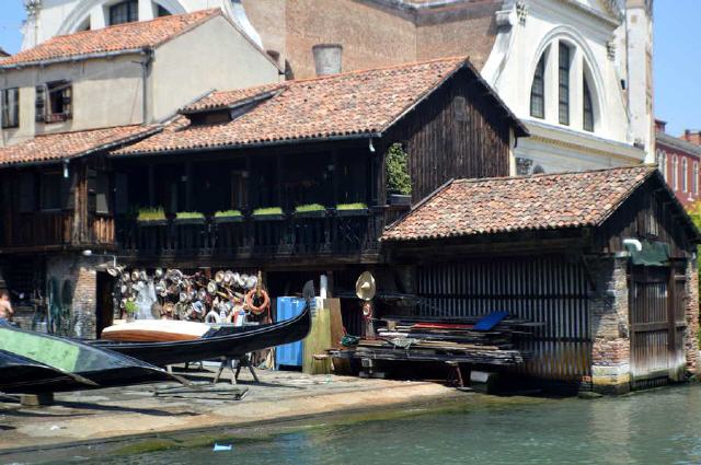 Venedig - Bootswerft San Trovaso