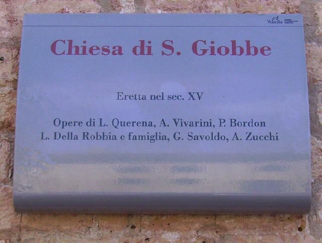 Venedig - Chiesa di San Giobbe