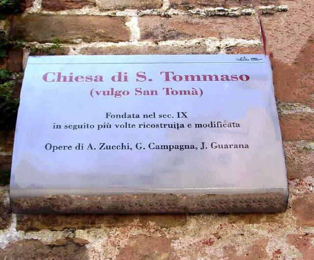 Venedig - Chiesa di San Tomà