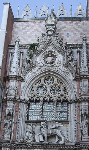 Venedig - Detail der Markuskirche